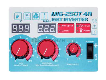 Полуавтомат GROVERS MIG 250T (4ROLLS)