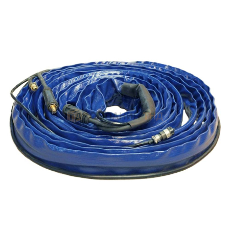 Кабель-пакет HUGONG MIG с газовым охлаждением 70мм2, 5M, 7-pin / Gas-cooled cable package 70qmm, 5M (040737)