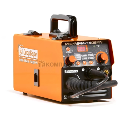 Сварочный полуавтомат MIG/MMA-140SYN СварБери – синергетический 3в1 с током 140А | Продажа сварочного оборудования Сварочный аппарат СварБери MIG/MMA-140SYN