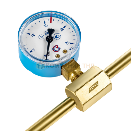 Устройство заправочное ПТК с манометром L=850 мм, G3/4-G3/4