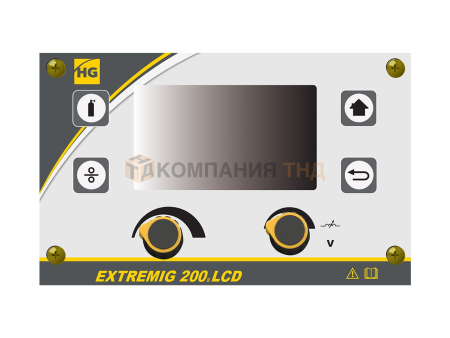 Сварочный аппарат HUGONG EXTREMIG 200 III LCD для полуавтоматической MIG/MAG сварки Сварочный аппарат HUGONG EXTREMIG 200 III LCD