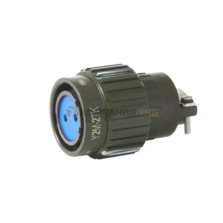 Разъем 2 pin для горелки Кедр TIG Быстросъемный