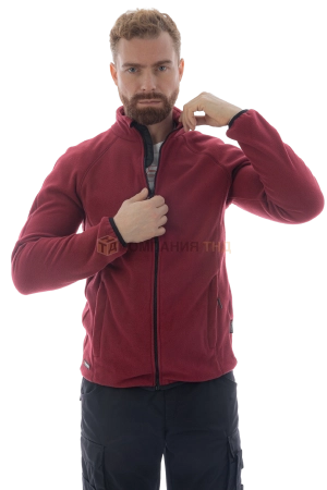 Толстовка флисовая BRODEKS KS211, бордо (XL) (KS211BORDOXL)