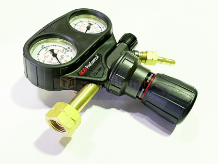 Редуктор водородный GCE ProControl HYDROGEN - Водород- 200/10 бар, вх. W 21,8x1/14" LH; вых. G 3/8" LH; 100 м3/ч