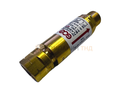 Затвор предохранительный GCE SG-3 (SP 34/FR 34, GVO 10) Горючий газ вх./вых. M16x1,5 LH Затвор предохранительный GCE SG-3 (SP 34/FR 34, GVO 10) Горючий газ вх./вых. M16x1,5 LH