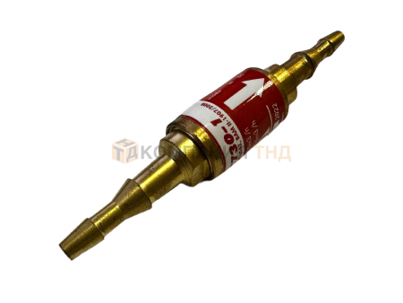 Затвор предохранительный GCE MV 93 Горючие газы вх./вых. 6,3/9,0 мм/6,3/9,0 мм