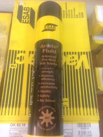 Спрей против брызг ESAB Aristo Fluid (ESAB Pre Weld) Спрей против брызг ESAB Aristo Fluid