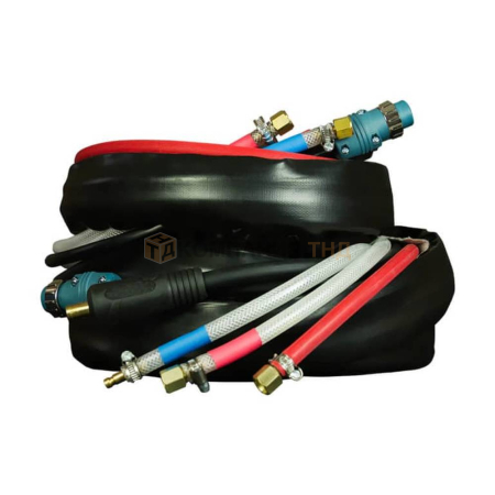 Кабель-пакет HUGONG MIG с жидкостным охлаждением 35мм2, 5M, 6-pin / Liquid-cooled cable package 35qmm, 5M (044262)